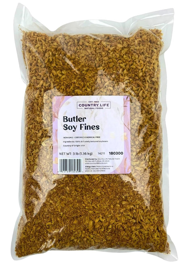 Butler Soy Fines, aka 'Fine Minced Soy Curls', Non-GMO Meat Alternative, 100%