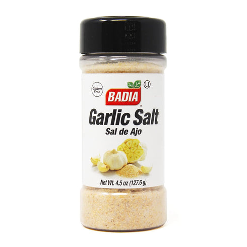 Badia Garlic Salt, 4.5 Oz (Pack Of 8)