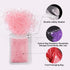 Huebeaty 6-in-1 180g Dye Free Rainbow Sanding Sugar Sprinkles Natural Edible Sprinkles for Cake Decorating and Baking