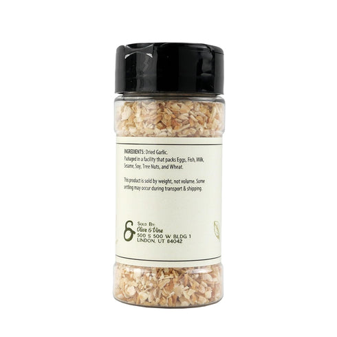 (2.4 Olive & Vine Minced Dried Garlic, Bold Flavor, For Sauces & Marinades, Rich Tradition, Authentic Taste, For Global