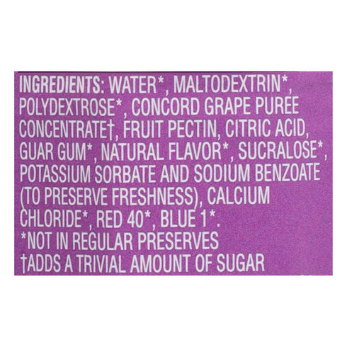 Polaner 13.5 Sugar Free with Fiber, Grape Jam, Ounce