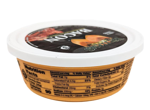Generic 8 oz (Pack 3) Cheese Spread With Bacon