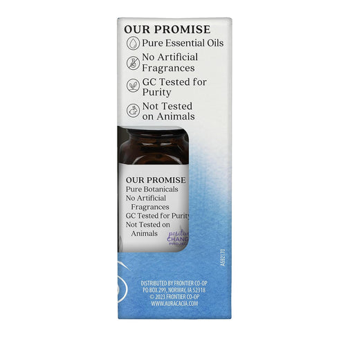 0.25 oz. Aura Cacia Ocean Air Essential Oil Blend, Boxed fl. - Light Aroma, No Synthetic Fragrances