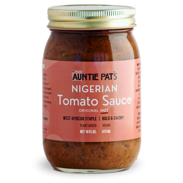 Auntie Pats - Nigerian Tomato Sauce- Vegan, West African Sauce, Low Carb,