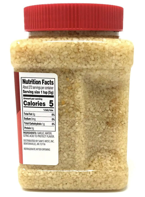 MEMBERS MARK 96 (Pack 2) Member's Mark Minced Garlic, Ounce