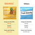 BrainPack Omega-3s 36ct Brainiac Fruit Snacks, Tropical Tango, Brain Boosting Patented Ingredients with DHA/EPA