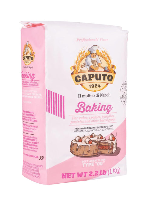 Antimo Caputo Baking (Pasticceria Pastry) 00 Flour 2.2 Pound Bag - For Desserts & Shortbreads from Italy