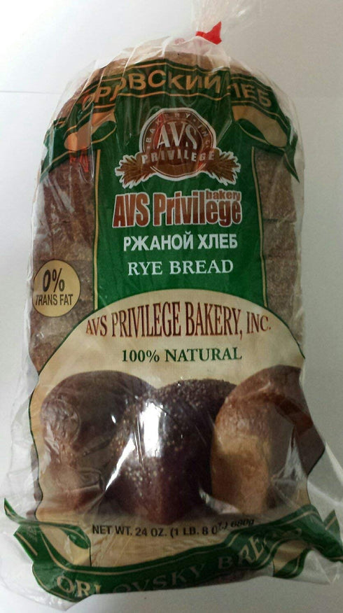 AVS Privilege Bakery Pack 2 Russian Orlovsky Rye Bread