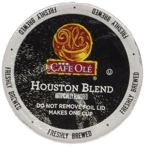 Cafe Ole H-E-B Taste of Texas Houston Blend Coffee 54 count single serve cups