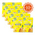 10 Pack Pack, 0.35 ONETANG Freeze-Dried Fruit Pineapple Chips, Single-Serve Non GMO, Kosher, No Add Sugar, Gluten free