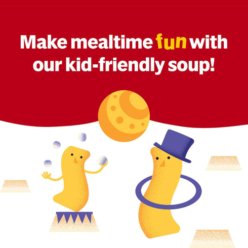 10.5 oz (4 Pack) Campbells Condensed Kids Double Noodle Soup, Can