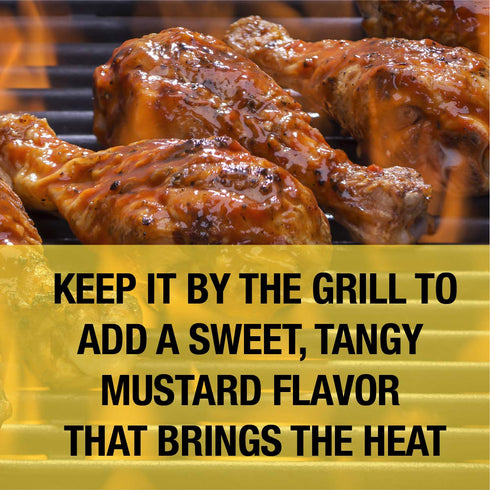 14.8 Oz Lillie's of Charleston Hab Mussy Hot Mustard BBQ Sauce | Award Winning | Natural, No Preservatives, Vegan |