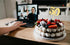 ZHENGYE Gold Happy Birthday Cake Topper, Bling Bling 50th Anniversary/Birthday Party Decoration