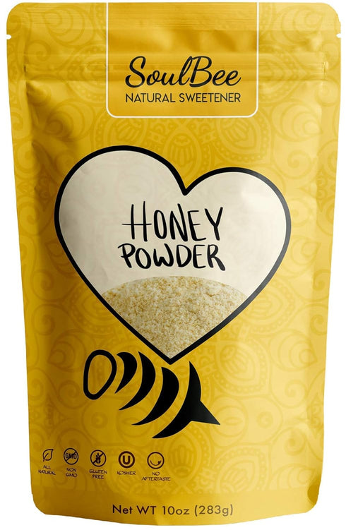 SoulBee HONEY POWDER - Dehydrated honey as Natural Sweetener for drinks and