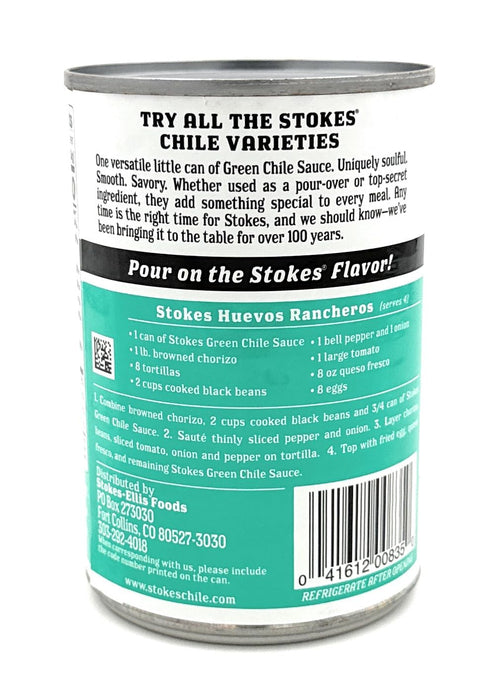 STOKES Pack 6 Green Chile Sauce Pork Ranchero