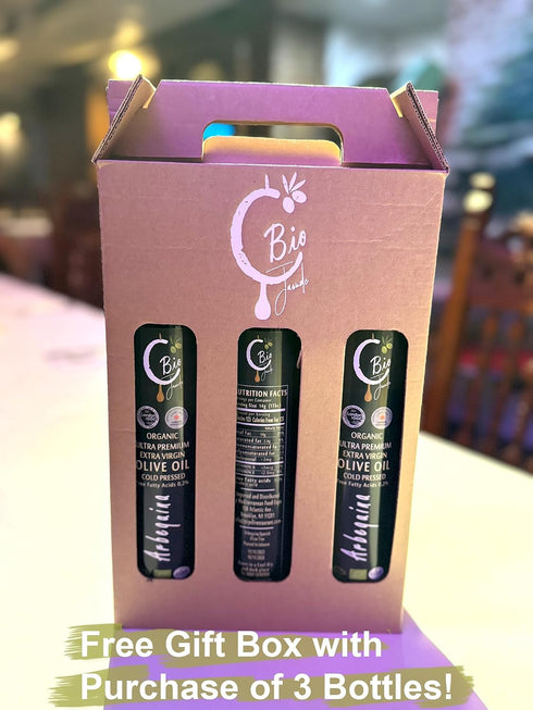 500 ML C Bio Jaoude Organic Extra Virgin Award Winning Olive Oil Imported from Lebanon
