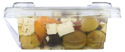7 Delallo, Olives Lemon Feta Antipasti In Oil, Ounce