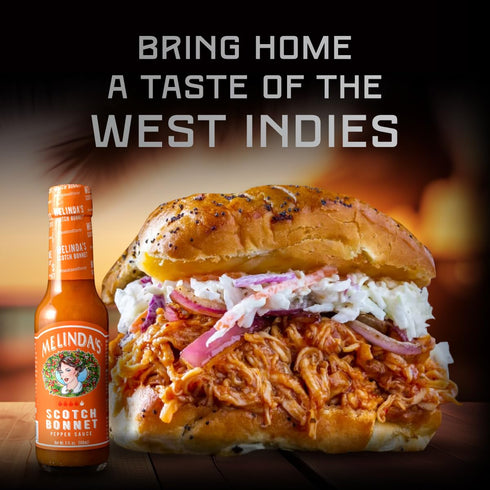 5oz, 3 Pack Melindas Scotch Bonnet Hot Sauce - Gourmet Scotch Bonnet Pepper Sauce - Made with Scotch Bonnet Peppers