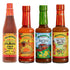 Walkerswood Hot & Savory Sauce Kit - 1 x 6oz Fire Stick Sauce, 1 x 6oz Hot JonKanoo Pepper Sauce, 1 x 6oz Zesty Caribbean One Stop Sauce, 1x 6oz Las'Lick Jerk Sauce