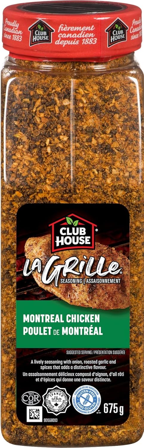 Club House La Grille Montreal Chicken Seasoning, 675 Gram