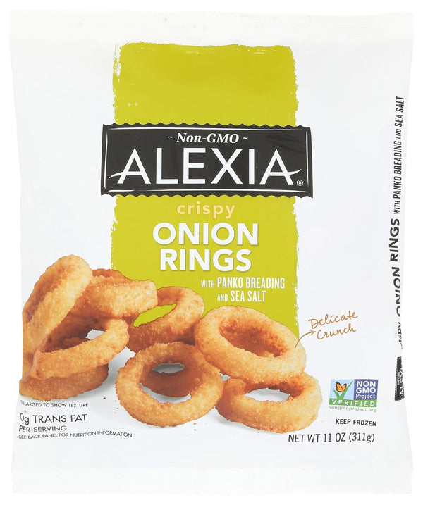 ALEXIA FOODS Onion Rings With Sea Salt, 11 OZ