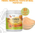 20:1 (13 oz) Papaya Juice Powder with Natural Papain Digestive Enzyme - Concentrated & Freeze Dried Organic Papaya