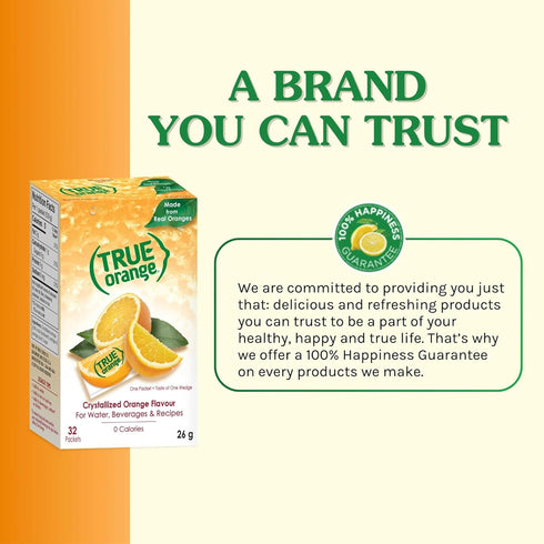 Packets 100ct (2pk Packets True Lime and True Orange Bulk Dispenser Variety). Sugar Free, Natural Flavored Water