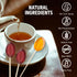 Melville Candy All Natural Honey Spoons Clover Honey Spoons & Lollipops on Wooden Ball Sticks Gluten-Free, Made in USA