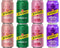 Schweppes Ginger Ale Variety Pack, 4 Flavor White Peach, Regular, Raspberry, Dry Grape,