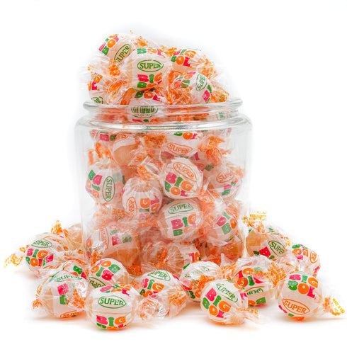 14 oz (31 Bubble Candy Gum SUPER SIZE, Bulk Bag, Fruit Flavored, Nostalgic Gum, Individually Wrapped, Dual Taste