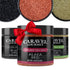 Hawaiian Sea Salt 3-Pack - Alaea Red, Bamboo Jade, Black Lava -