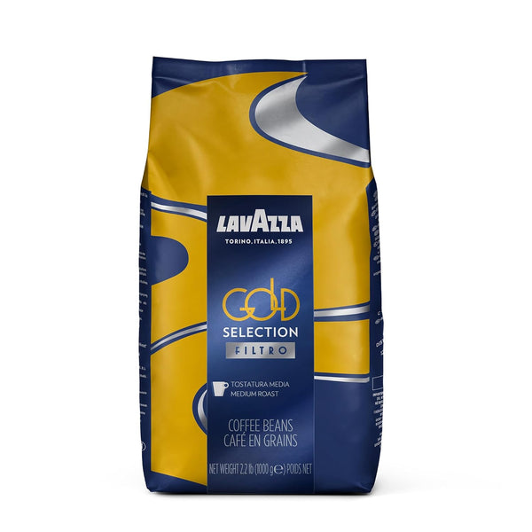 Lavazza Gold Selection Filtro Whole Bean Coffee Light Roast,Vanille and Chamomille flower