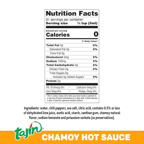 Tajin Fruity Chamoy Hot Sauce, 15.38 oz (Pack of 2)