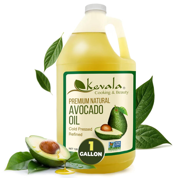 Kevala Avocado Oil Cold Pressed | NonGMO Project Verified & Kosher |