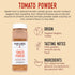 16oz Burlap & Barrel Sun-Dried Tomato Powder - Deep Umami and Savory Tanginess for Popcorn, Fried Chicken, Sauces