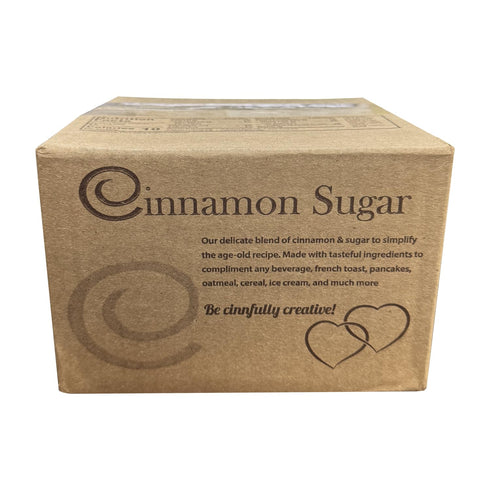 Packets, 300 Count Cinfully Sweet Cinnamon Sugar Box Perfect for Coffee, Toast, Desserts, and Baking