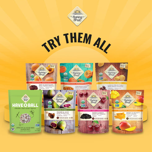 2.5 Sunny Fruit Organic Turkish Dried Figs, Pound Bulk Bag | No Preservatives, No Sugar Added | Healthy, Sweet Snack |