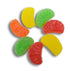 (3 Jelly Fruit Slices Candy - Assorted Fruit Shaped Jelly Cherry, Lemon, Lime, and Orange Slices Candy Bulk, by Queen