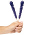 36 Purple Rock Candy Sugar Sticks - Grape Flavored - Individually Wrapped Purple Candy Treats