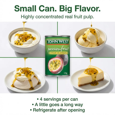 John West 170g Passionfruit Pulp in Syrup