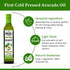 100% 17 Oz (Pack 1) De La Rosa Pure Avocado Oil, Kosher for Passover, Vegan, Non-GMO & Gluten Free, Great for High