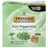 Twinings Pure Peppermint Herbal Tea Individually Wrapped Bags, 100 Count (Pack of