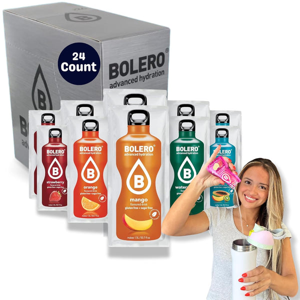 Bolero Sugar Free Drink Mix Variety Fruit Flavors | Powdered Flavored Water
