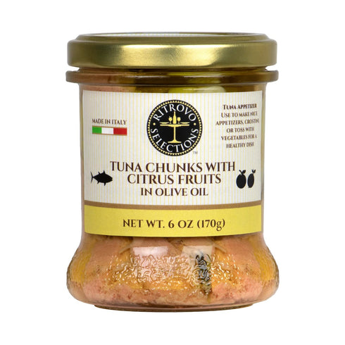 RITROVO SELECTIONS Tuna in Olive Oil, 6 Oz (Citrus)