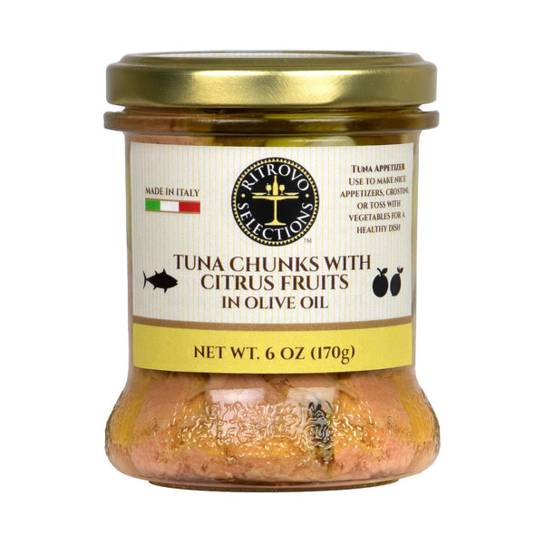 RITROVO SELECTIONS Tuna in Olive Oil, 6 Oz (Citrus)