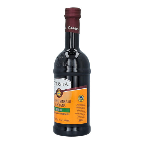17 Oz (Pack 2) Colavita Balsamic Vinegar, Organic, Fl