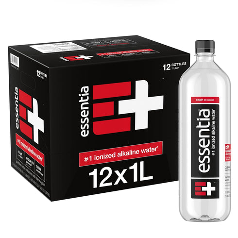 Essentia Water Bottled, Ionized Alkaline Water:99.9% Pure, Infused With Electrolytes, 9.5 pH