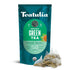 Teatulia Organic Green Tea Bags (50 Pyramid Sachet Teabags) Pure Whole Leaf