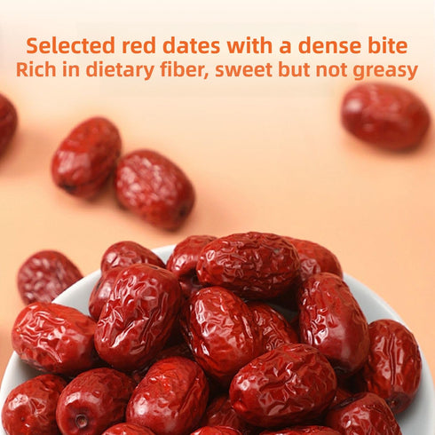 Dried Longan Red Date Tremella Porridge Mix, Natural Nutritious Congee Ingredients, No Added Sugar, Easy to Cook