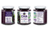 Pack 3, World of Chia Premium Chia Seeds Jam Variety - Strawberry, Raspberry & Blackberry Jams and Preserves - All